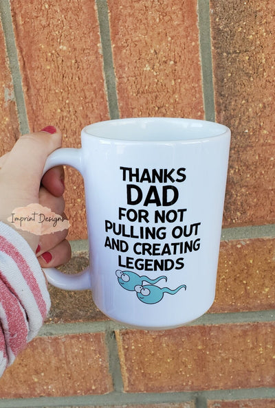 Thanks Dad-Legend (2) Mug