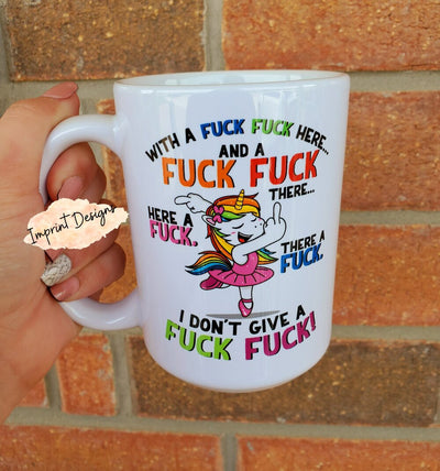Fuck Fuck Unicorn Mug