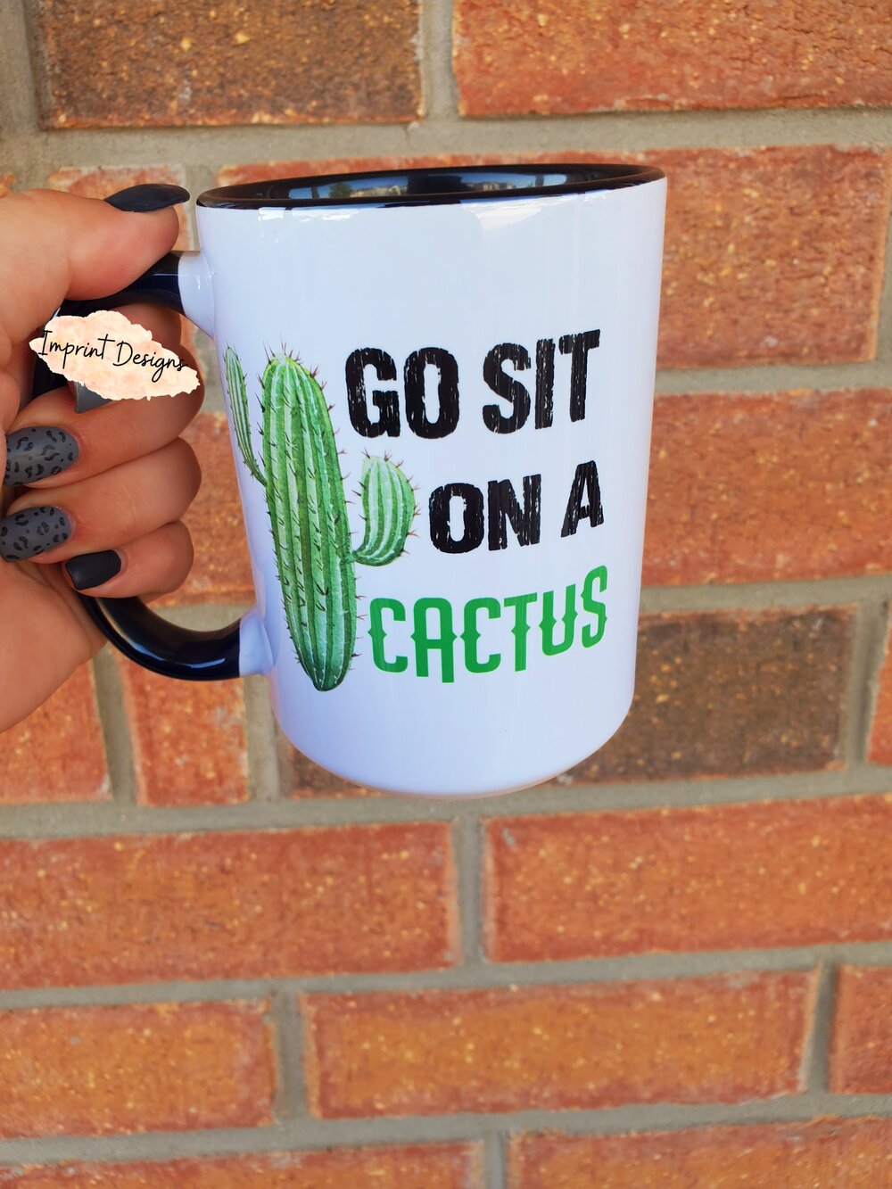 Go Sit on a Cactus Mug