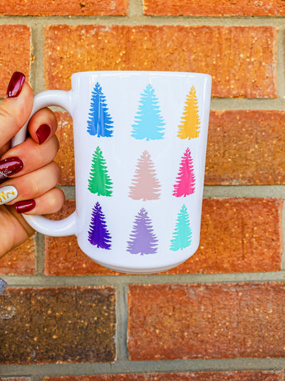 Colourful Tree Mug