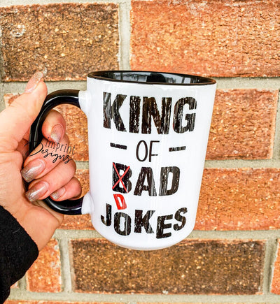 King of Dad jokes Mug