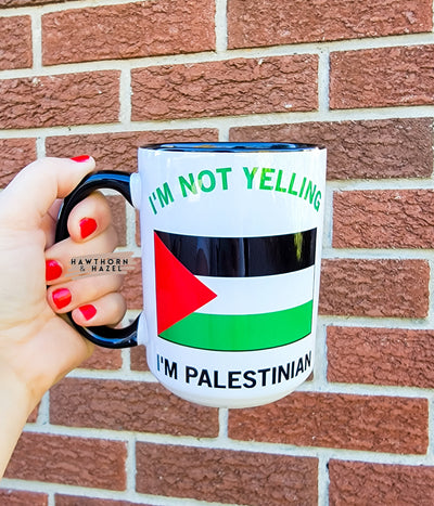 I'm not yelling - Palestinian